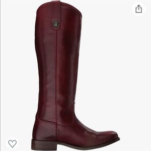 Wine Colored Frye Riding Boots Sz 7